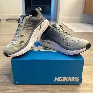 Hoka W Clifton 6 Land, Sea Foam - Size 6.5
